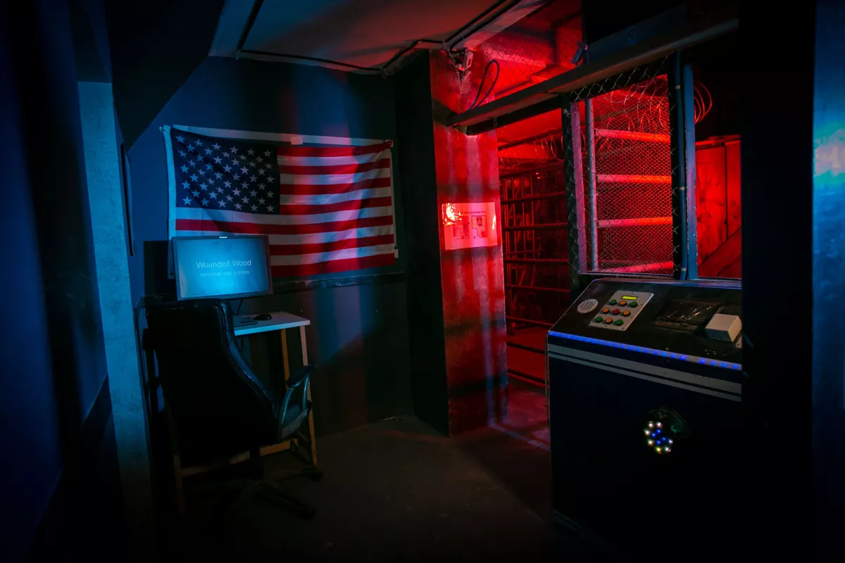 Décor poste de commandement tactique